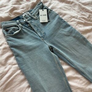 RE/DONE Women's Light Blue Jeans